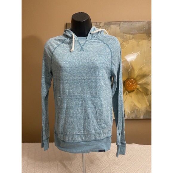 Aeropostale XS Women’s Lightweight Hoodie. Light Blue With Pocket - Picture 3 of 9